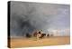 Crossing the Sands, 1848 (Oil on Panel)-David Cox-Premier Image Canvas