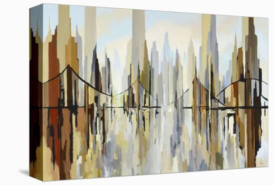 Crosstown Harbor-Gregory Lang-Stretched Canvas