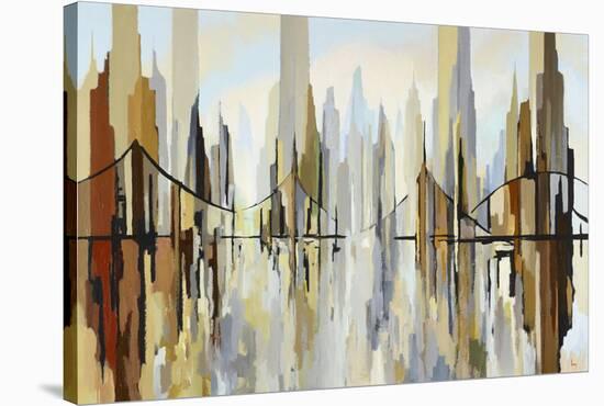 Crosstown Harbor-Gregory Lang-Stretched Canvas