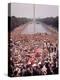 Crowd Gathered on Washington Monument Mall for March on Wash. for Jobs and Freedom-Paul Schutzer-Premier Image Canvas