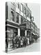 Crowd Outside the Russian Vapour Baths, Brick Lane, Stepney, London, 1904-null-Premier Image Canvas