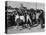 Crowd Watching Girls Performing Traditional Irish Dancing at Killybegs County Donegal Ireland-null-Premier Image Canvas