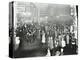 Crowds in Deptford High Street Shopping after Dark, London, 1913-null-Premier Image Canvas