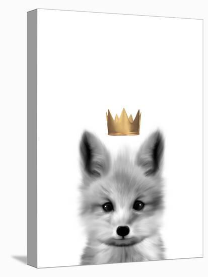 Crown Fox-Leah Straatsma-Stretched Canvas