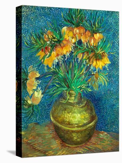 Crown Imperial Fritillaries in a Copper Vase, 1886-Vincent van Gogh-Premier Image Canvas