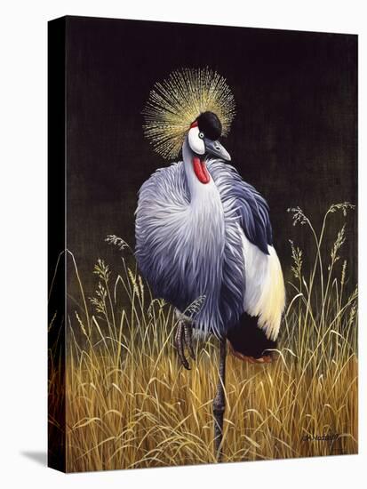 Crowned Crane-Harro Maass-Premier Image Canvas