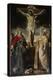 Crucifixion and Saints (Oil on Canvas, 1583)-Annibale Carracci-Premier Image Canvas