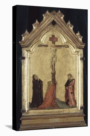 Crucifixion avec Madeleine, la Vierge et saint Jean-null-Premier Image Canvas