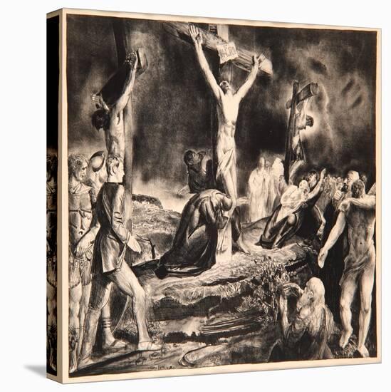 Crucifixion of Christ, 1923-George Wesley Bellows-Premier Image Canvas