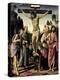 Crucifixion, Saints Jerome, Francis, Mary Magdalene, John the Baptist, Giovanni Colombini-Pietro Perugino-Premier Image Canvas