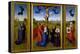 Crucifixion Triptych with St. Mary Magdalene, St. Veronica and Unknown Patrons, c.1440-45-Rogier van der Weyden-Premier Image Canvas