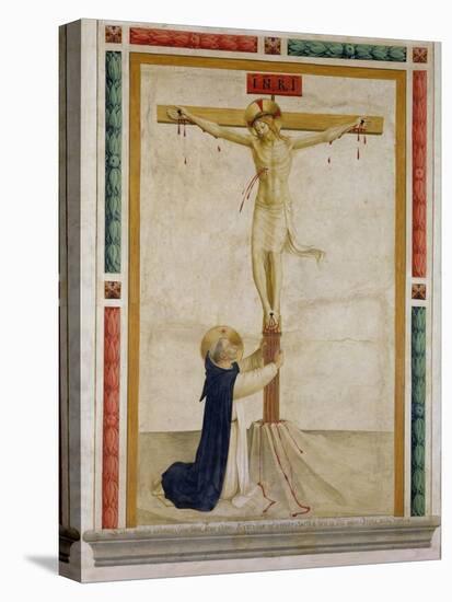 Crucifixion with St. Dominic-Fra Angelico-Premier Image Canvas