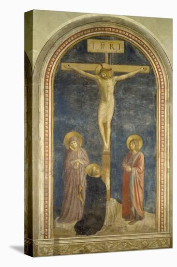 Crucifixion with the Virgin, Ss, John the Evangelist and Dominic, 1442-Fra Angelico-Premier Image Canvas