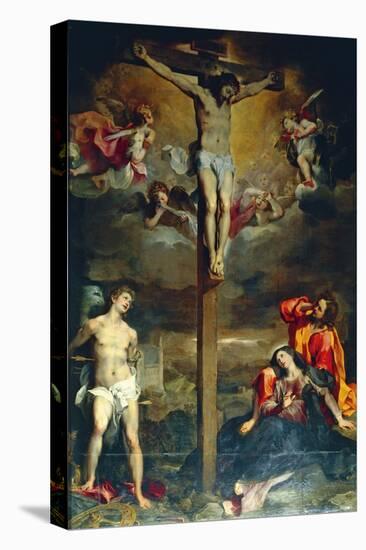 Crucifixion with Virgin and Saints, 1596-Federico Fiori Barocci-Premier Image Canvas