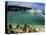 Cruise Ship and Turtle Beach, Ocho Rios, Jamaica-Doug Pearson-Premier Image Canvas