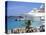 Cruise Ship, Dockside, Nassau, Bahamas, West Indies, Central America-J Lightfoot-Premier Image Canvas