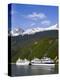 Cruise Ships Docked in Skagway, Southeast Alaska, United States of America, North America-Richard Cummins-Premier Image Canvas