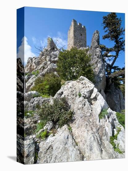 Crusader Castle of St. Hilarion, Turkish Part of Cyprus, Cyprus, Europe-Michael Runkel-Premier Image Canvas