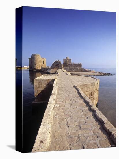 Crusader Castle, Sidon, Lebanon-Gavin Hellier-Premier Image Canvas