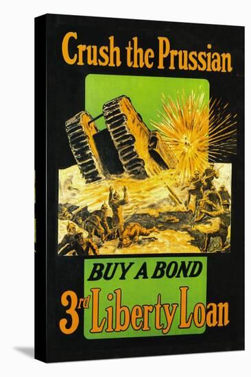 Crush the Prussian: Buy a Bond-null-Stretched Canvas