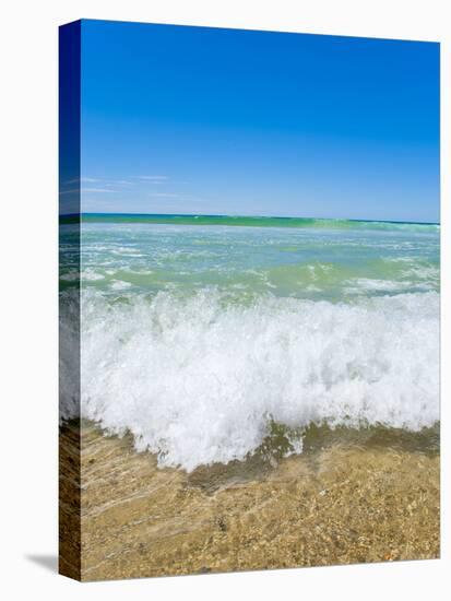 Crystal Clear Blue Sea at Surfers Paradise, Gold Coast, Queensland, Australia, Pacific-Matthew Williams-Ellis-Premier Image Canvas