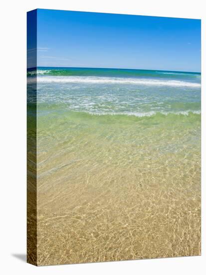Crystal Clear Blue Sea at Surfers Paradise, Gold Coast, Queensland, Australia, Pacific-Matthew Williams-Ellis-Premier Image Canvas