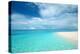 Crystal Clear Turquoise Water at Tropical Maldivian Beach-haveseen-Premier Image Canvas