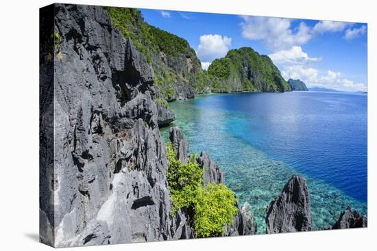 Crystal Clear Water in the Bacuit Archipelago, Palawan, Philippines, Southeast Asia, Asia-Michael Runkel-Premier Image Canvas