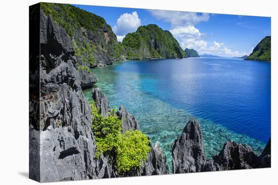 Crystal Clear Water in the Bacuit Archipelago, Palawan, Philippines-Michael Runkel-Premier Image Canvas