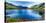 Crystal Lake Surrounded by Mountains, Ironton Park, Million Dollar Highway, Red Mountain-null-Stretched Canvas