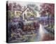 Crystal Streams Bungalow-Carl Valente-Stretched Canvas