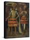 Cuauhtemoc (1497-1525) Et Moctezuma II (1466-1520) - Portrait of Moctezuma and Cuauhtemoc Par Anony-Anonymous Anonymous-Premier Image Canvas