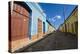 Cuba. Casa Particulares Line the Street, Shown by their Particular Logo Above the Street Number-Inger Hogstrom-Premier Image Canvas