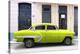 Cuba Fuerte Collection - 66 Street Havana Lime Green Car-Philippe Hugonnard-Premier Image Canvas