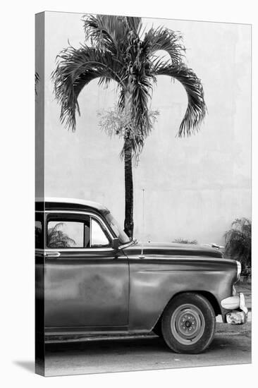 Cuba Fuerte Collection B&W - American Classic Car IV-Philippe Hugonnard-Stretched Canvas
