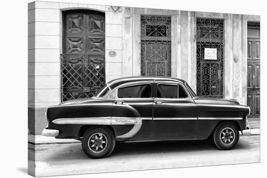 Cuba Fuerte Collection B&W - Bel Air Chevy-Philippe Hugonnard-Stretched Canvas