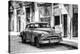 Cuba Fuerte Collection B&W - Chevrolet Classic Car II-Philippe Hugonnard-Stretched Canvas