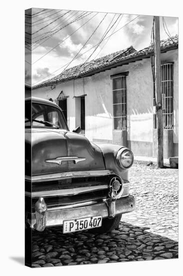 Cuba Fuerte Collection B&W - Chevrolet Trinidad IV-Philippe Hugonnard-Stretched Canvas
