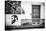 Cuba Fuerte Collection B&W - Cuban Façade-Philippe Hugonnard-Stretched Canvas