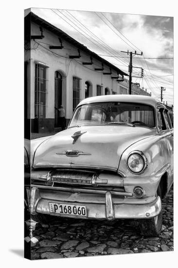 Cuba Fuerte Collection B&W - Plymouth Classic Car IV-Philippe Hugonnard-Stretched Canvas