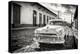 Cuba Fuerte Collection B&W - Plymouth Classic Car-Philippe Hugonnard-Premier Image Canvas
