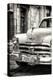 Cuba Fuerte Collection B&W - Vintage Cuban Dodge III-Philippe Hugonnard-Premier Image Canvas