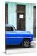 Cuba Fuerte Collection - Blue Classic Car-Philippe Hugonnard-Premier Image Canvas