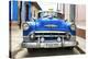 Cuba Fuerte Collection - Blue Cuban Taxi II-Philippe Hugonnard-Stretched Canvas