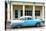Cuba Fuerte Collection - Blue Vintage Car-Philippe Hugonnard-Premier Image Canvas