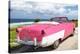 Cuba Fuerte Collection - Classic Pink Car Cabriolet-Philippe Hugonnard-Stretched Canvas