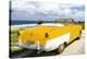 Cuba Fuerte Collection - Classic Yellow Car Cabriolet-Philippe Hugonnard-Premier Image Canvas