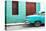 Cuba Fuerte Collection - Havana 109 Street Turquoise-Philippe Hugonnard-Premier Image Canvas