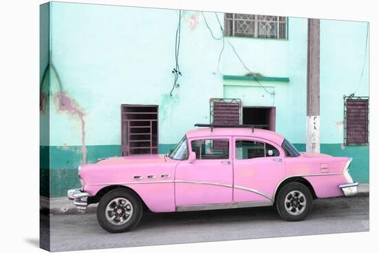 Cuba Fuerte Collection - Havana Classic American Pink Car-Philippe Hugonnard-Premier Image Canvas