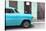 Cuba Fuerte Collection - Havana Turquoise Car-Philippe Hugonnard-Stretched Canvas